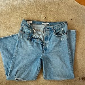 Levi’s Ribcage Straight Ankle Gym